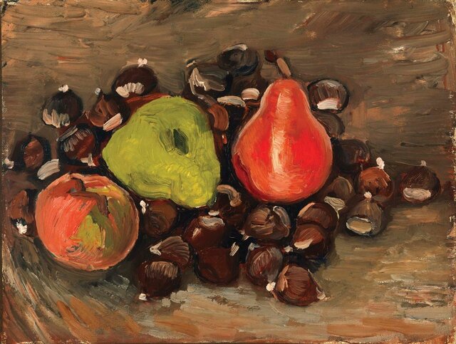 نقاشی «میوه و بلوط» متعلق به ونگوگ است لینک : https://asarart.ir/Atelier/?p=5035 👇 سایت : AsarArt.ir/Atelier اینستاگرام :‌ instagram.com/AsarArtAtelier تلگرام :  @AsarArtAtelier 👆