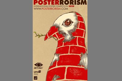 مسابقه بین‌المللی پوستر "علیه تروریسم" برگزار می‌شود لینک : https://asarart.ir/Atelier/?p=13051 👇 سایت : AsarArt.ir/Atelier اینستاگرام :‌ instagram.com/AsarArtAtelier تلگرام :  @AsarArtAtelier 👆